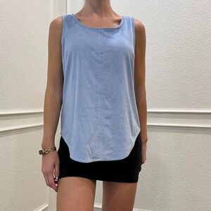 New York & Company Sleeveless Faux Suede Top